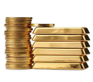 1oz Miscellaneous Gold Bars