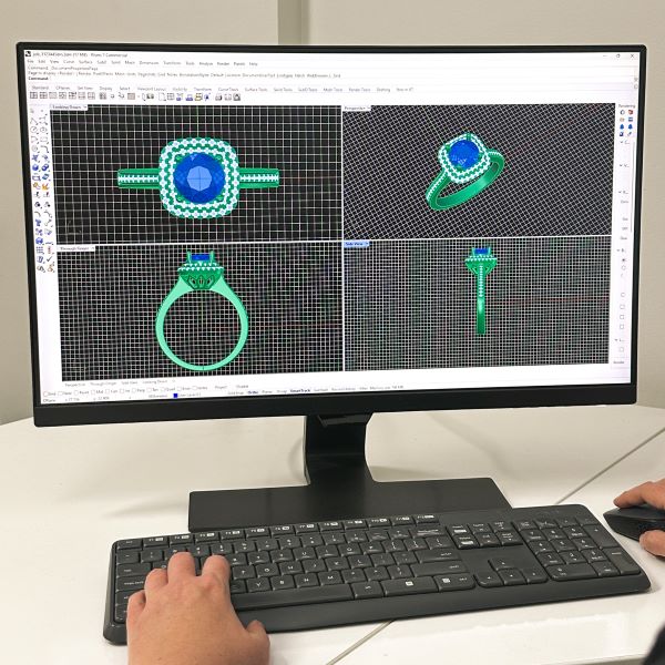Morris and Watson CAD Jewellery Design Services