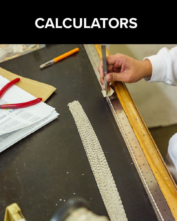 Online Calculators for Jewellery Metal Production