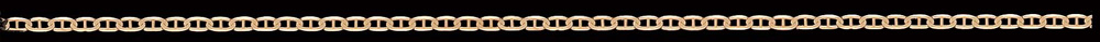 Jewellery Chain Gold And Silver Bevelled Anchor BAND60