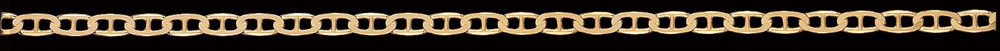 Jewellery Chain Gold And Silver Diamond Cut Anchor AND100