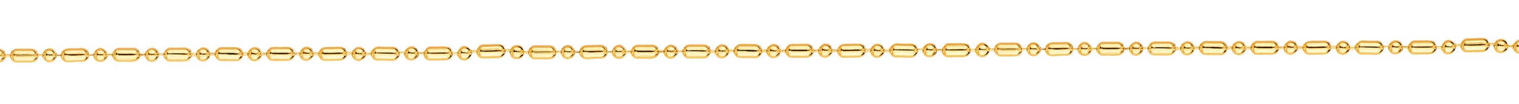 Jewellery Chain Gold And Silver Figaro Ball Chain 1 2 Ext
