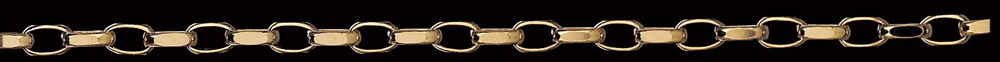 Jewellery Chain Gold And Silver Heavy Round Belcher BH1