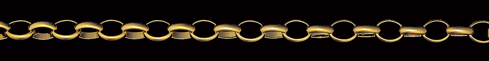 Jewellery Chain Gold And Silver Heavy Round Belcher BH1