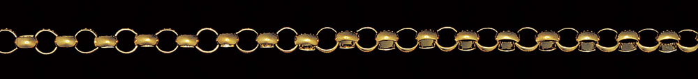 Jewellery Chain Gold And Silver Round Belcher B4