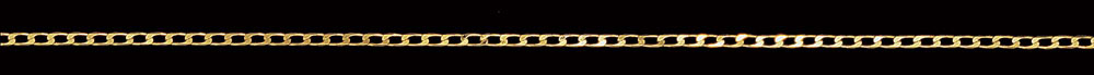 Jewellery Chain Gold And Silver Diamond Cut Curb CD50