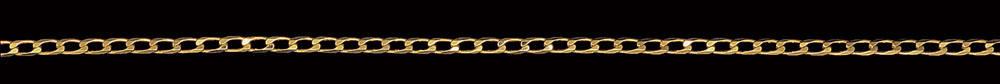 Jewellery Chain Gold And Silver Diamond Cut Curb CD50