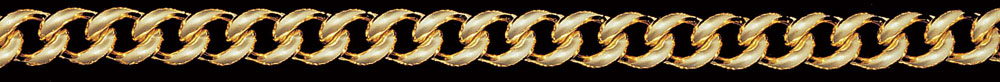 Jewellery Chain Gold And Silver Curb C300