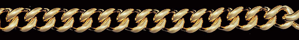 Jewellery Chain Gold And Silver Curb C350