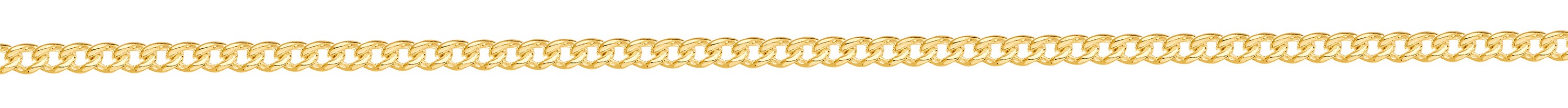 Jewellery Chain Gold And Silver Double Concave Bevel Diamond Cut Curb Ext