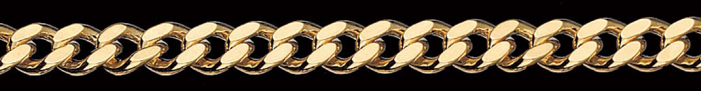 Jewellery Chain Gold And Silver Diamond Cut Curb CD250
