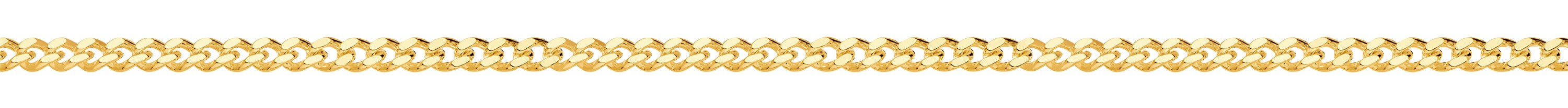 Jewellery Chain Gold And Silver Double Concave Bevel Diamond Cut Curb Ext