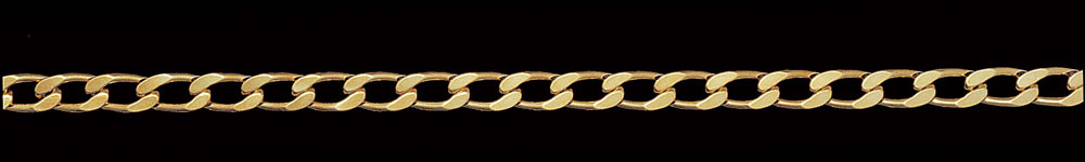 Jewellery Chain Gold And Silver Diamond Cut Long Curb LCD180