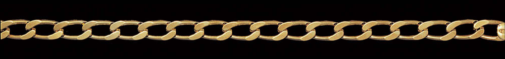 Jewellery Chain Gold And Silver Diamond Cut Long Curb LCD200