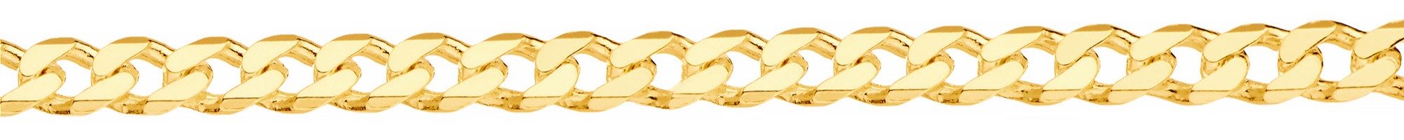 Jewellery Chain Gold And Silver Tight Flat Bevel Diamond Cut Curb
