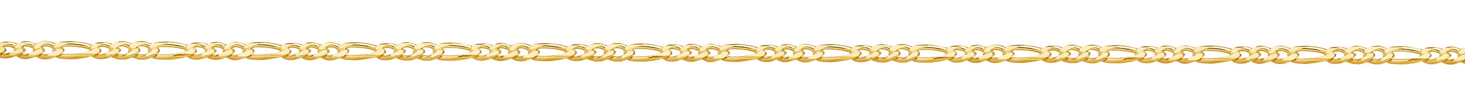 Jewellery Chain Gold And Silver Diamond Cut Oval Figaro 1 3 Drawing