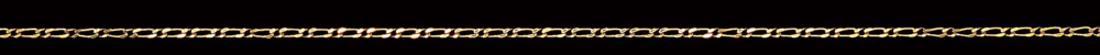 Jewellery Chain Gold And Silver Diamond Cut Figaro 1 To 3 FD401 3