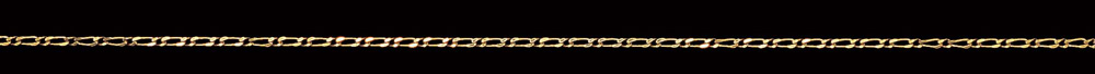 Jewellery Chain Gold And Silver Diamond Cut Figaro 1 To 3 FD401 3