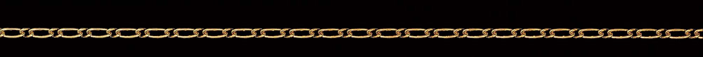 Jewellery Chain Gold And Silver Figaro 1 To 1 F801 1