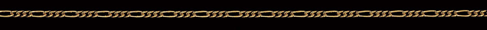 Jewellery Chain Gold And Silver Figaro 1 To 3 F801 3