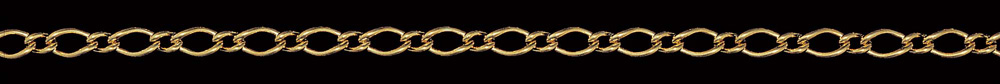 Jewellery Chain Gold And Silver Diamond Cut Figaro 1 To 3 FD501 3
