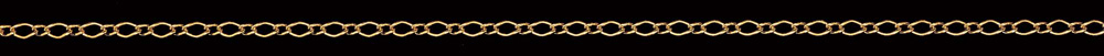 Jewellery Chain Gold And Silver Diamond Cut Figaro 1 To 3 FD501 3