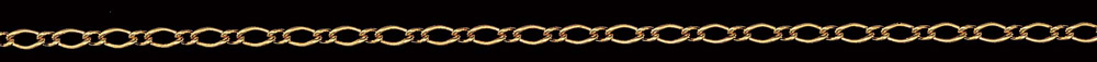 Jewellery Chain Gold And Silver Diamond Cut Figaro 1 To 3 FD501 3