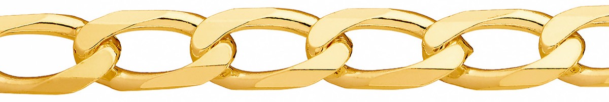 Jewellery Chain Gold And Silver Diamond Cut Long Curb Drawing