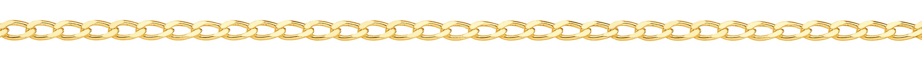 Jewellery Chain Gold And Silver Diamond Cut Long Curb Ext