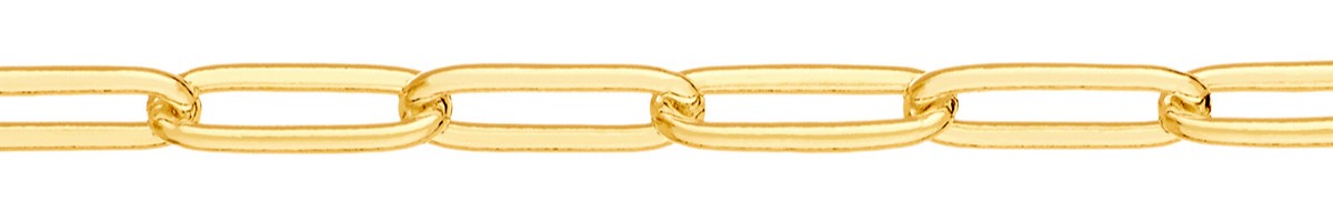 Jewellery Chain Gold And Silver Paper Clip