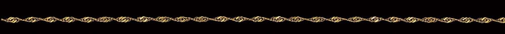 Jewellery Chain Gold And Silver Singapore Twist SNG30