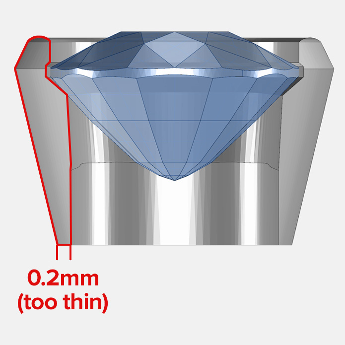 Jewellery Casting STL material thickness tips Jewellery Casting STL material thickness tips
