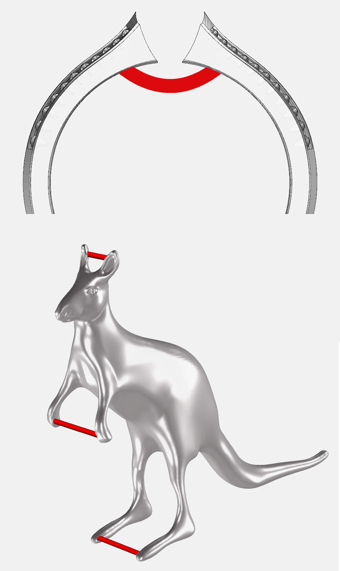 Jewellery Investment Casting 3d Printing - Unsupported Components Jewellery Investment Casting 3d Printing - Unsupported Components
