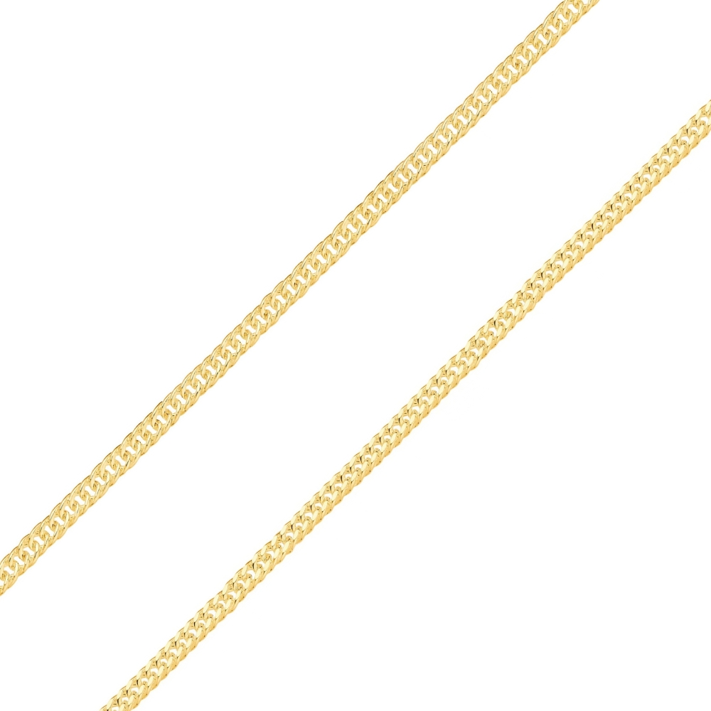 Jewellery Chain Gold And Silver Double Curb Jewellery Chain Gold And Silver Double Curb